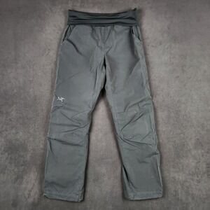 Arcteryx Emoji Pant Women 6 Graphite Relaxed Fit Pull On Stretch Climbing Hiking